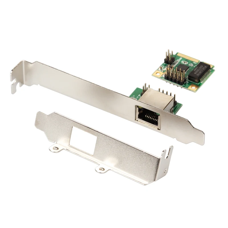 Хорошее Качество Mini PCI Express PCIe Gigabit Ethernet сетевой интерфейс адаптер 10/100/100M NIC карта