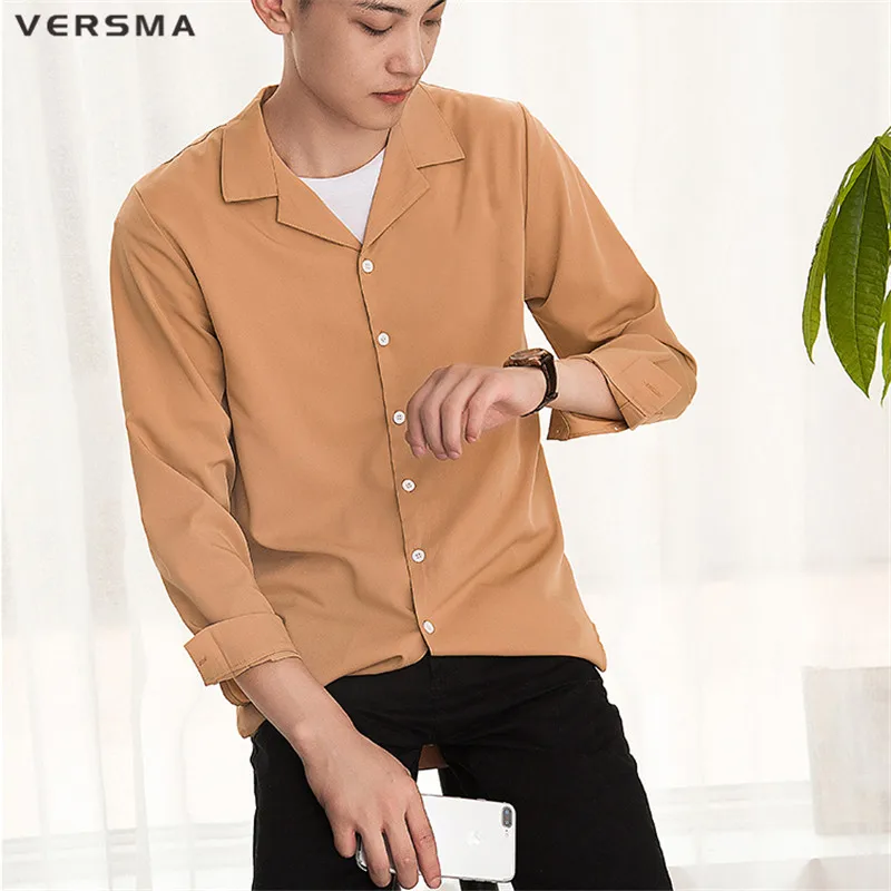 VERSMA 2018 в Корейском стиле Harajuku Ulzzang BF пижамы шифоновые рубашки для мужчин женщин