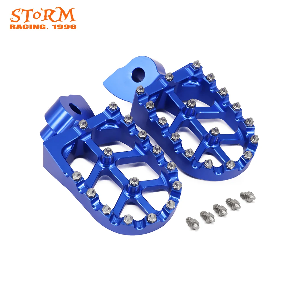 Подножки для мотоцикла с ЧПУ подножки педали Husqvarna CR SM WR SMS WRE TC TE TXC TXCi 50 65 125 150 250 300