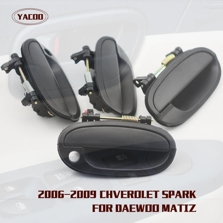 4 шт. автомобильный комплект наружная дверная ручка для CHEVROLET SPARK OEM:96601472 96601473 96601474