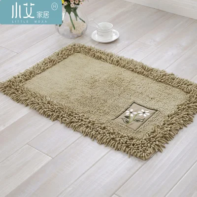 ka qi se 60X90 см, 45X120 см прочный Набор ковриков для ванной комнаты, роскошный большой размер коврик для ванной нескользящий, дверь ванной набор ковров, коврики для ванной пол - Цвет: ka qi se