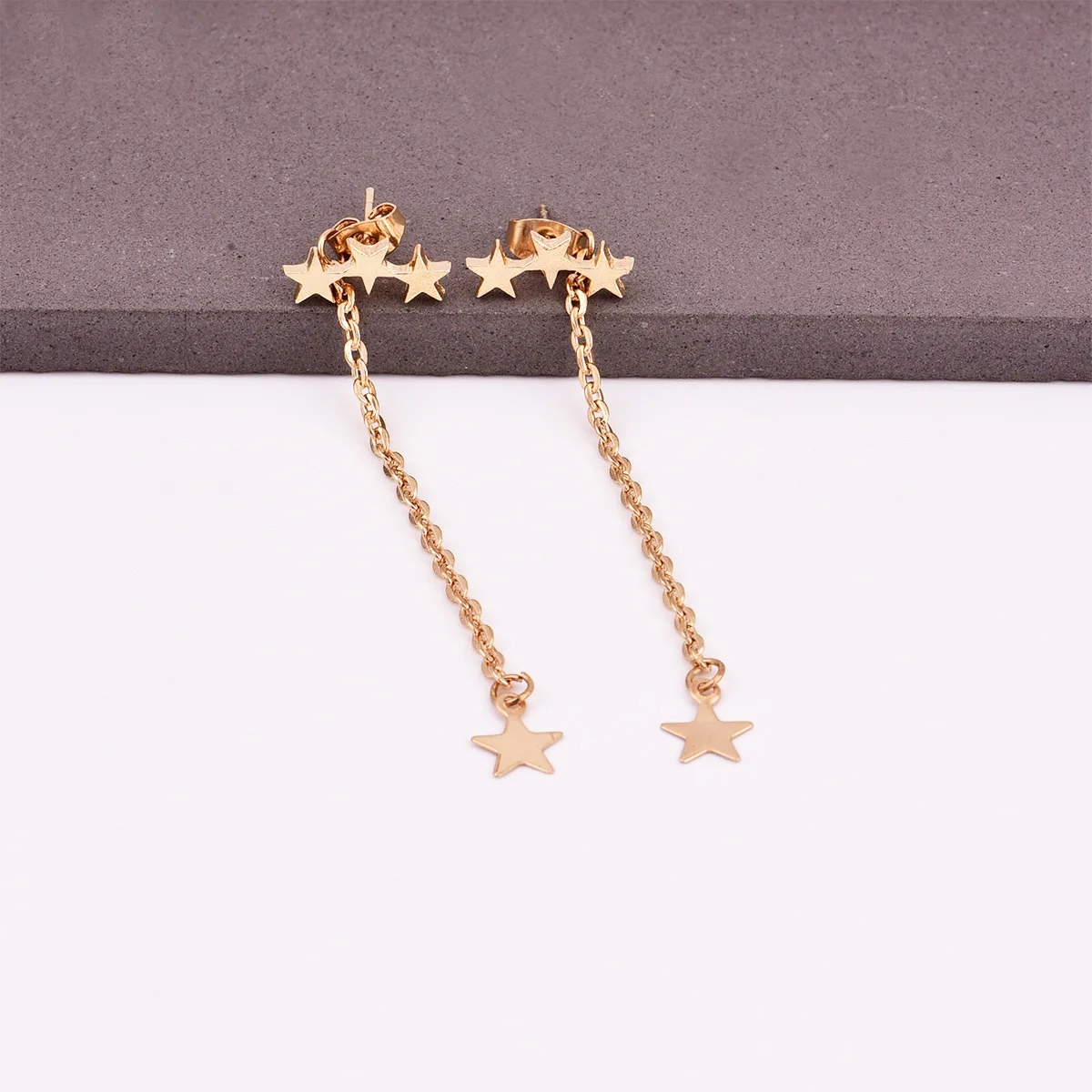 Новая мода tredny звезда шпильки для женщин и девочек Jewelry E0084|Серьги-гвоздики| |