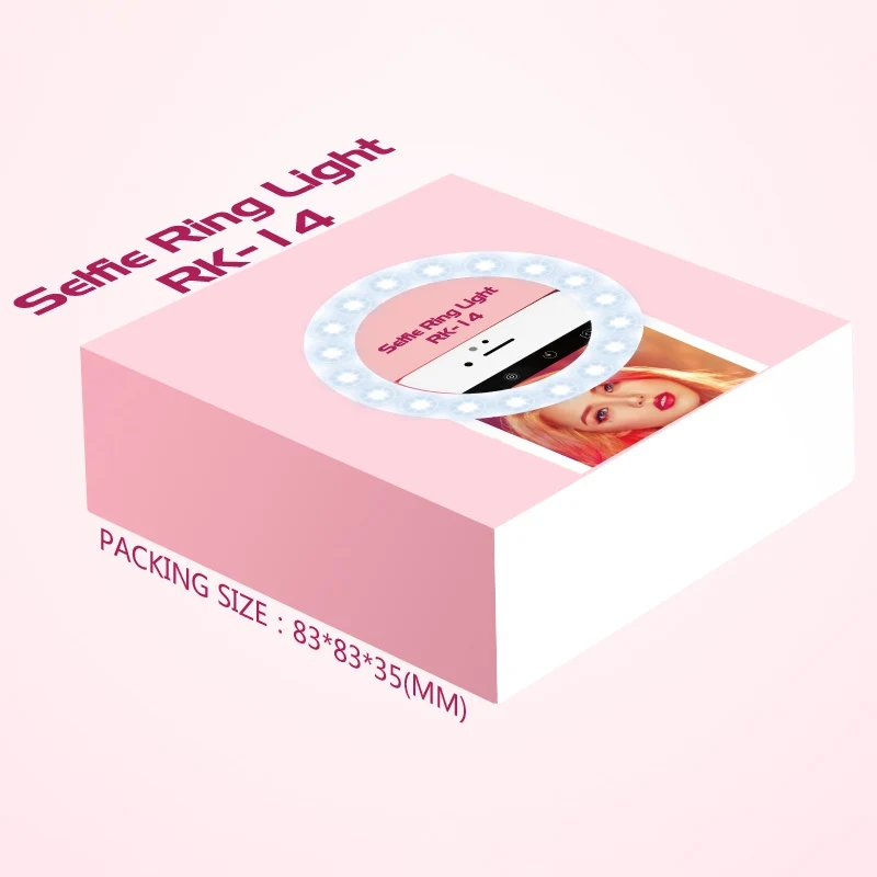 Селфи кольцевой вспышка для мобильного телефона объектив LED beauty заполняющий свет