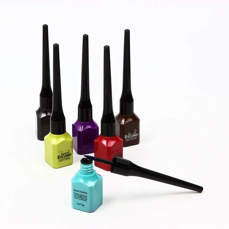 Новая синяя фиолетовая водостойкая жидкая подводка для глаз стойкий жидкий карандаш для глаз