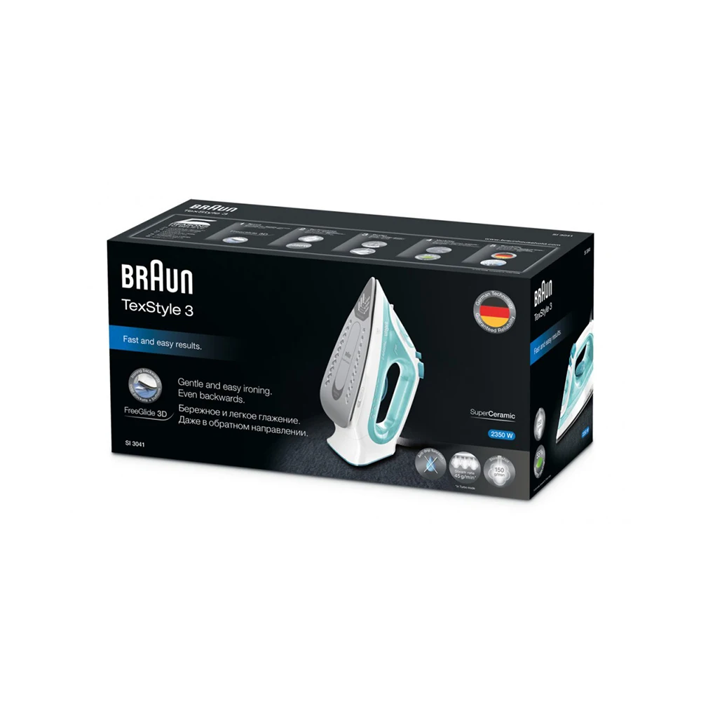 Паровой утюг BRAUN SI3041GR | Бытовая техника