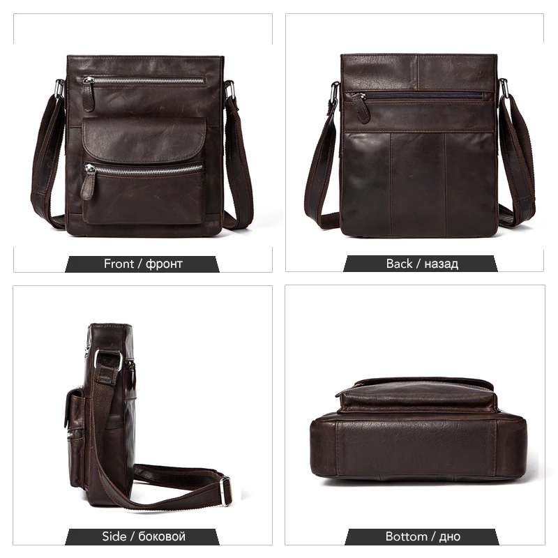 Мужские сумки WESTAL из натуральной кожи сумка мессенджер мужская на плечо