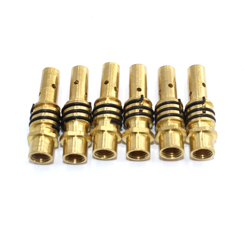 30pcs15AK Binzel фонарь/пистолет расходные электроды и нержавеющая сталь защитная крышка и соединительный стержень для MIG сварочный аппарат