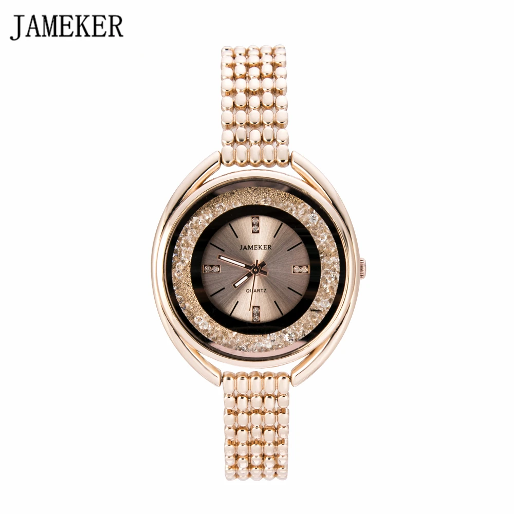 Новые модные дизайнерские женские часы JAMEKER золотые Роскошные Брендовые