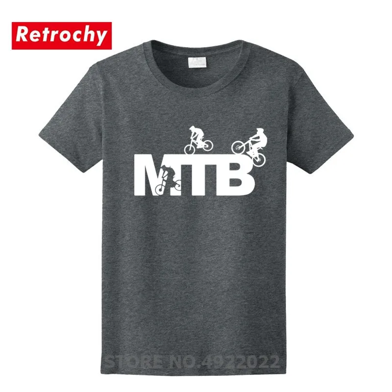 Забавная классная футболка с логотипом MTB Cycle новая модная для горного байкера