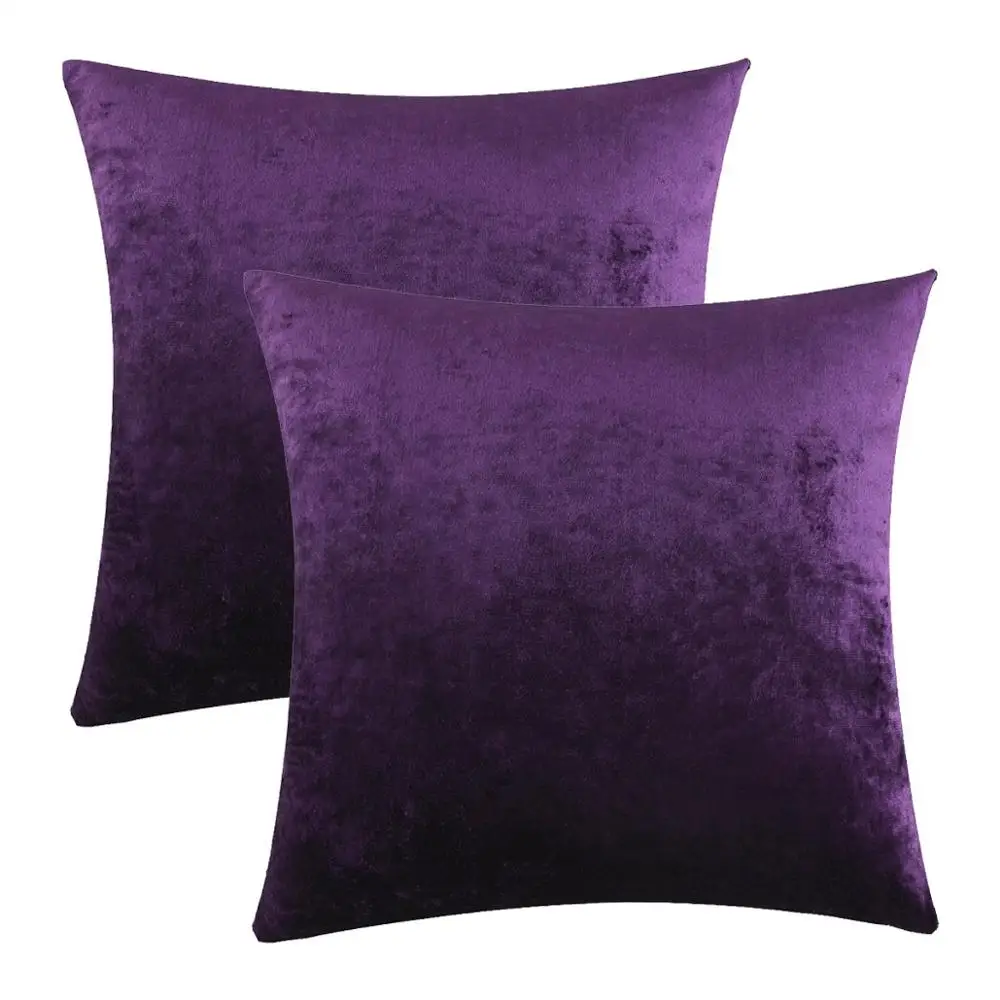 Purple Домашний декор бархатные квадратные прямоугольные поясничные подушки для дивана золотисто-желтые подушки с наполнением для спальни подушки для дивана - Цвет: Purple