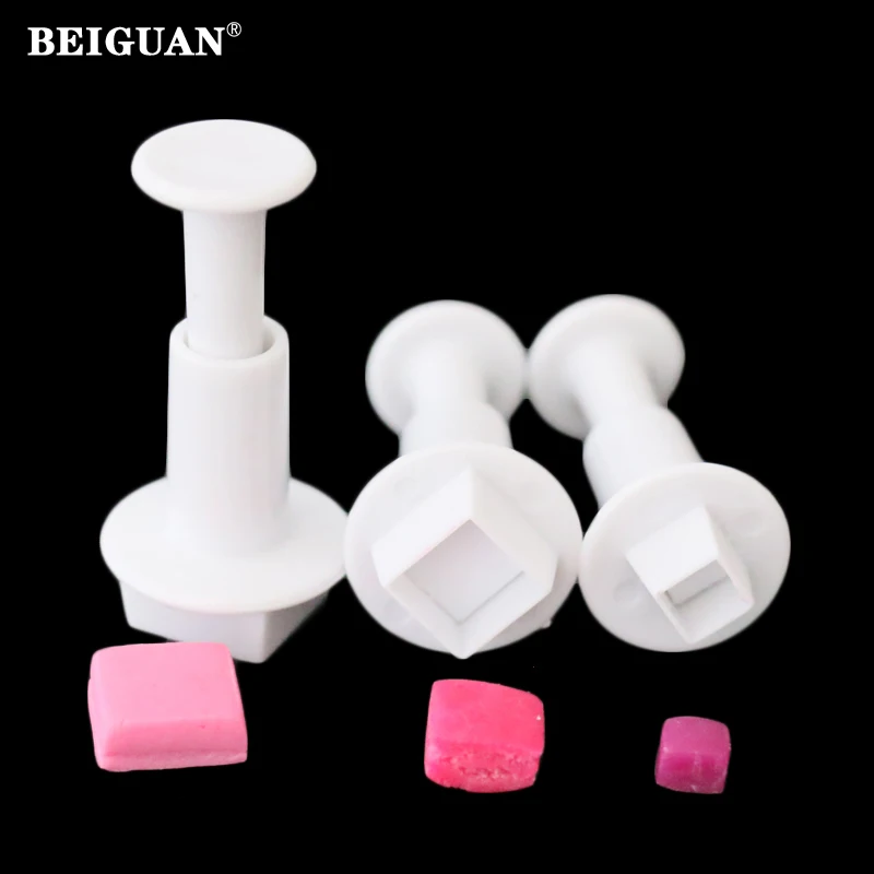 Новинка 3 шт./набор квадратные инструменты для украшения тортов | Дом и сад