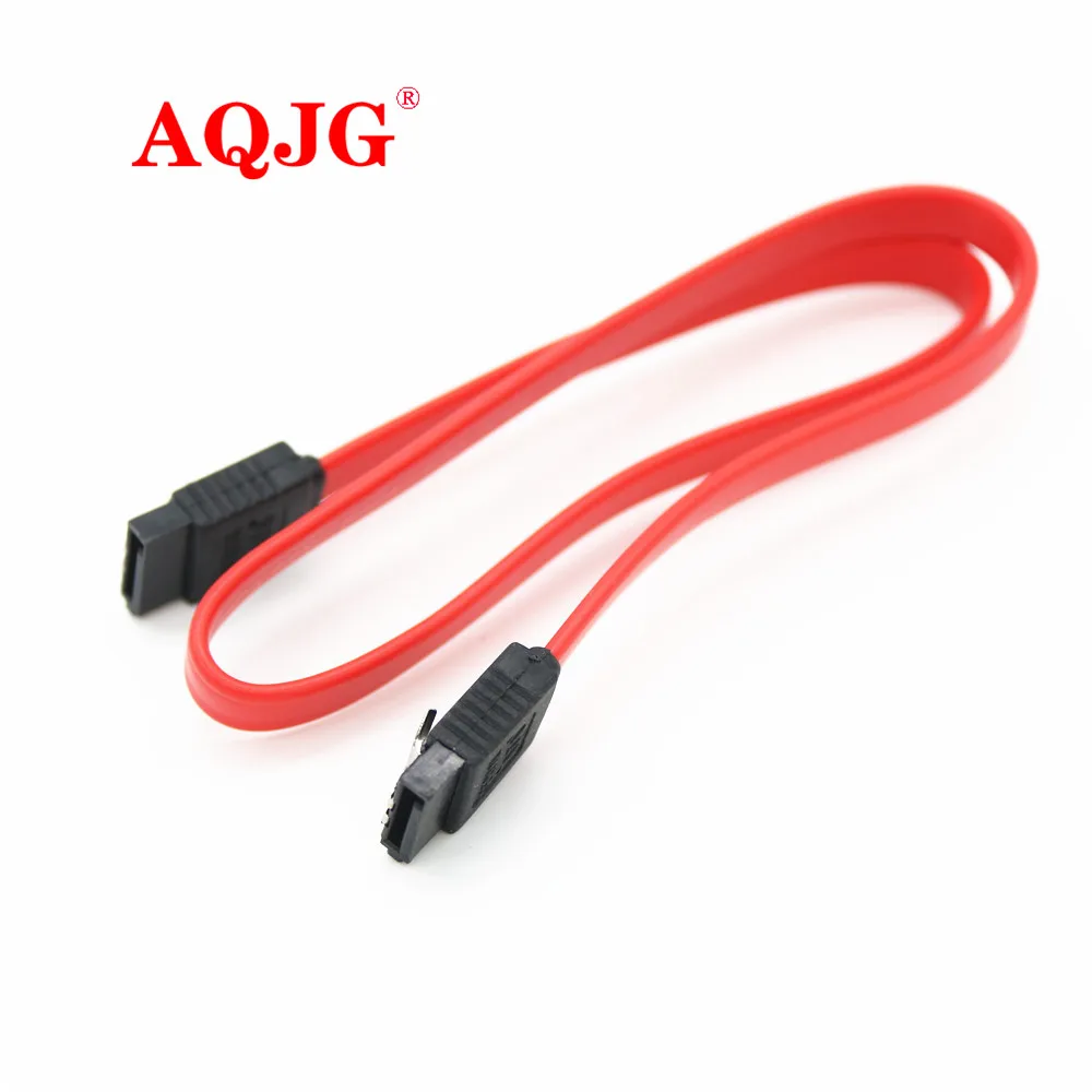 Прямой прямоугольный 6 Гбит/с 30 см 50 SATA 3 0 кабель III плоский для передачи данных