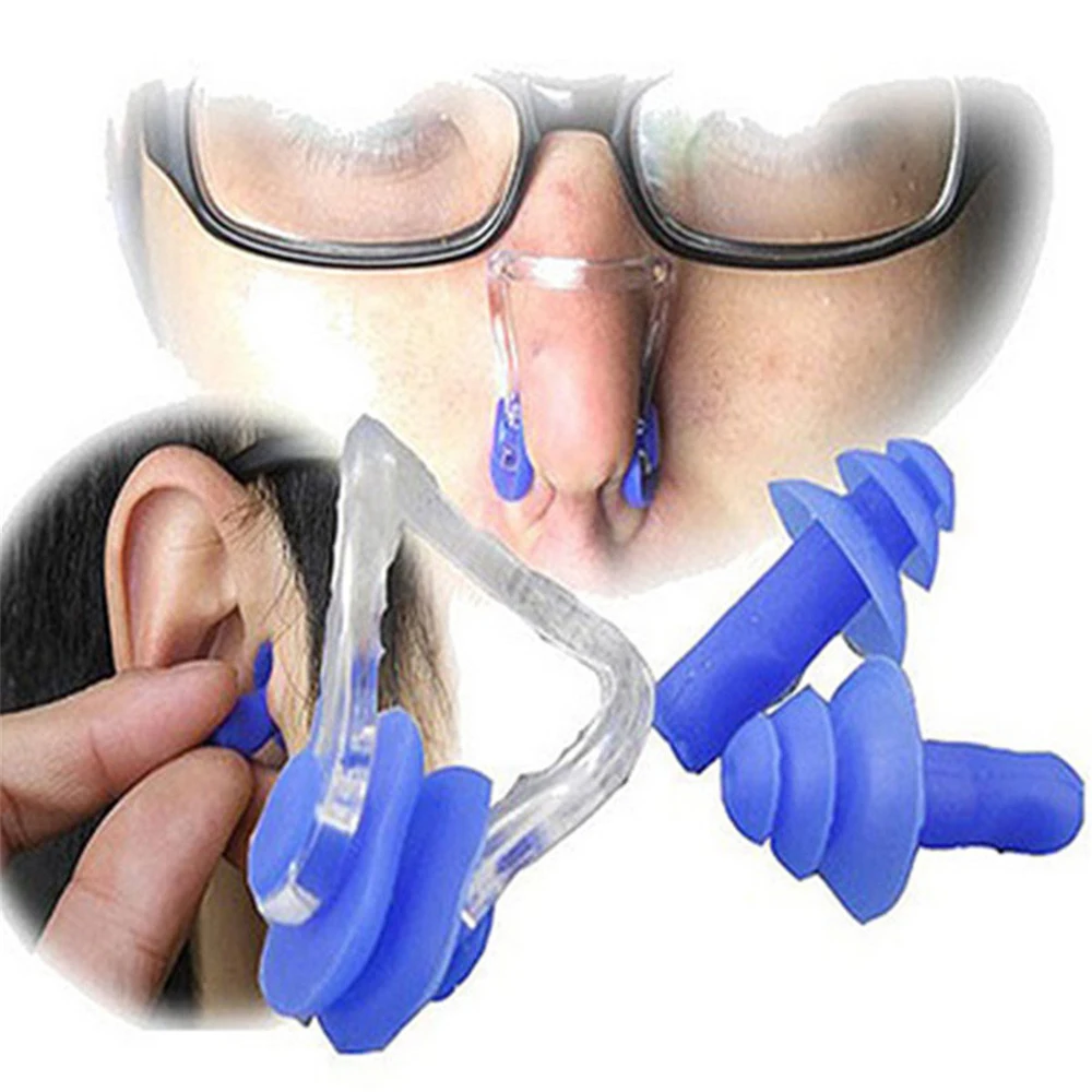 1 Pair Soft Waterproof Earplugs Dust-Proof Ear Environmental Silicone Sport Plugs Diving Water Sports Swimming Accessories | Спорт и