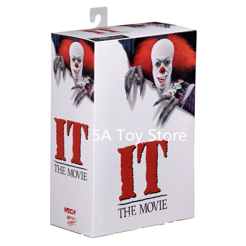 Игрушки Neca фигурка фильм IT Pennywise 1990 Стивен Кинг это модель клоуна Коллекция декор