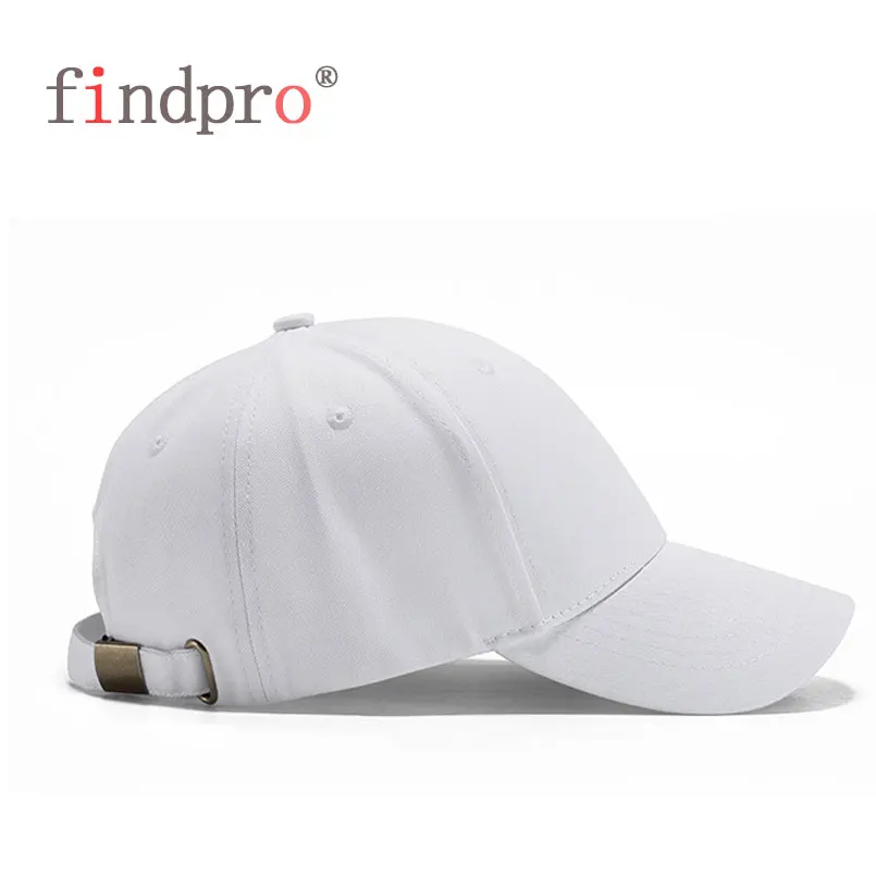Findpro однотонная бейсбольная кепка с длинными полями летняя для мужчин и женщин