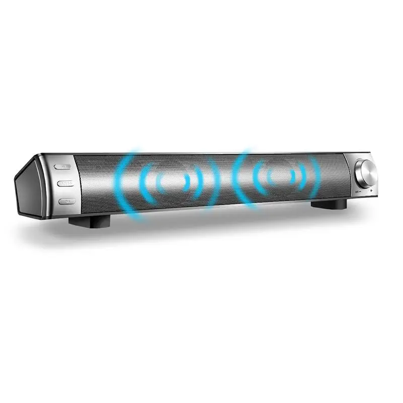 Беспроводной Bluetooth Саундбар стерео динамик супер тяжелый бас домашний кинотеатр панель объемного звука ТВ сабвуфер для ТВ ПК телефона