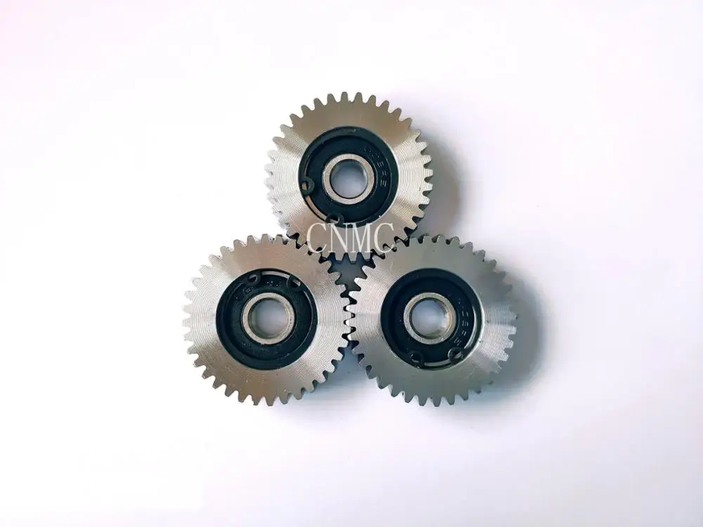 

3Pcs 36 teeth 38mm Metal Steel Electric Bike Motor Gear For Hub Motor Plastic Gear Replacement