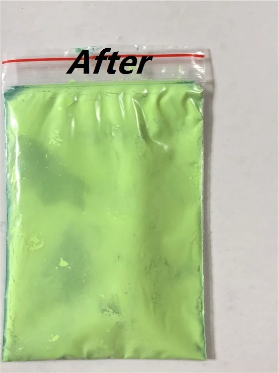 Термохромный пигмент зеленого цвета термочувствительный термореактивный