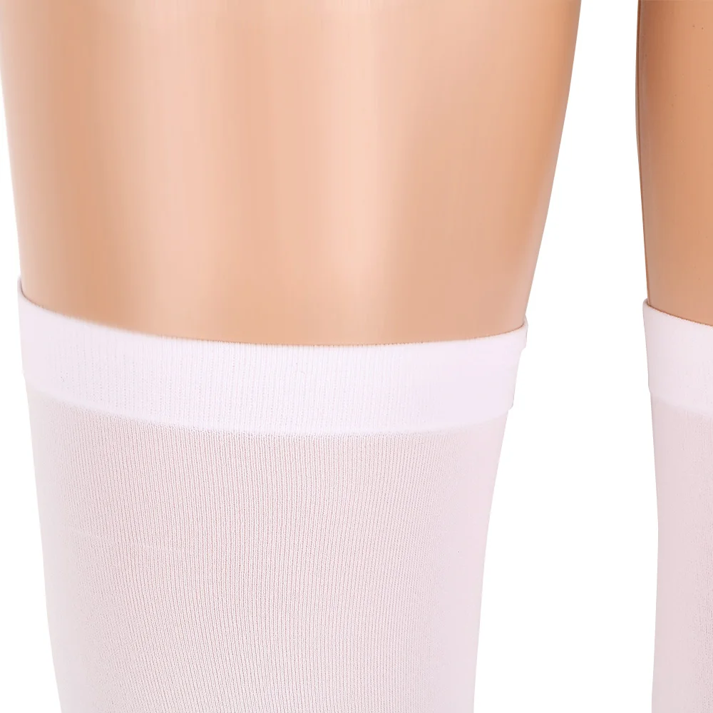 Женские шелковые чулки осень зима теплые Гольфы выше колена длинные хлопковые