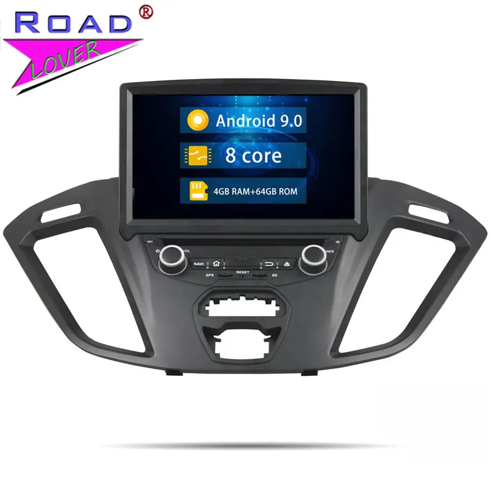 Автомобильный DVD плеер Roadlover Android 9 0 для Ford Transit 2016 стерео GPS навигация Авторадио 2 Din