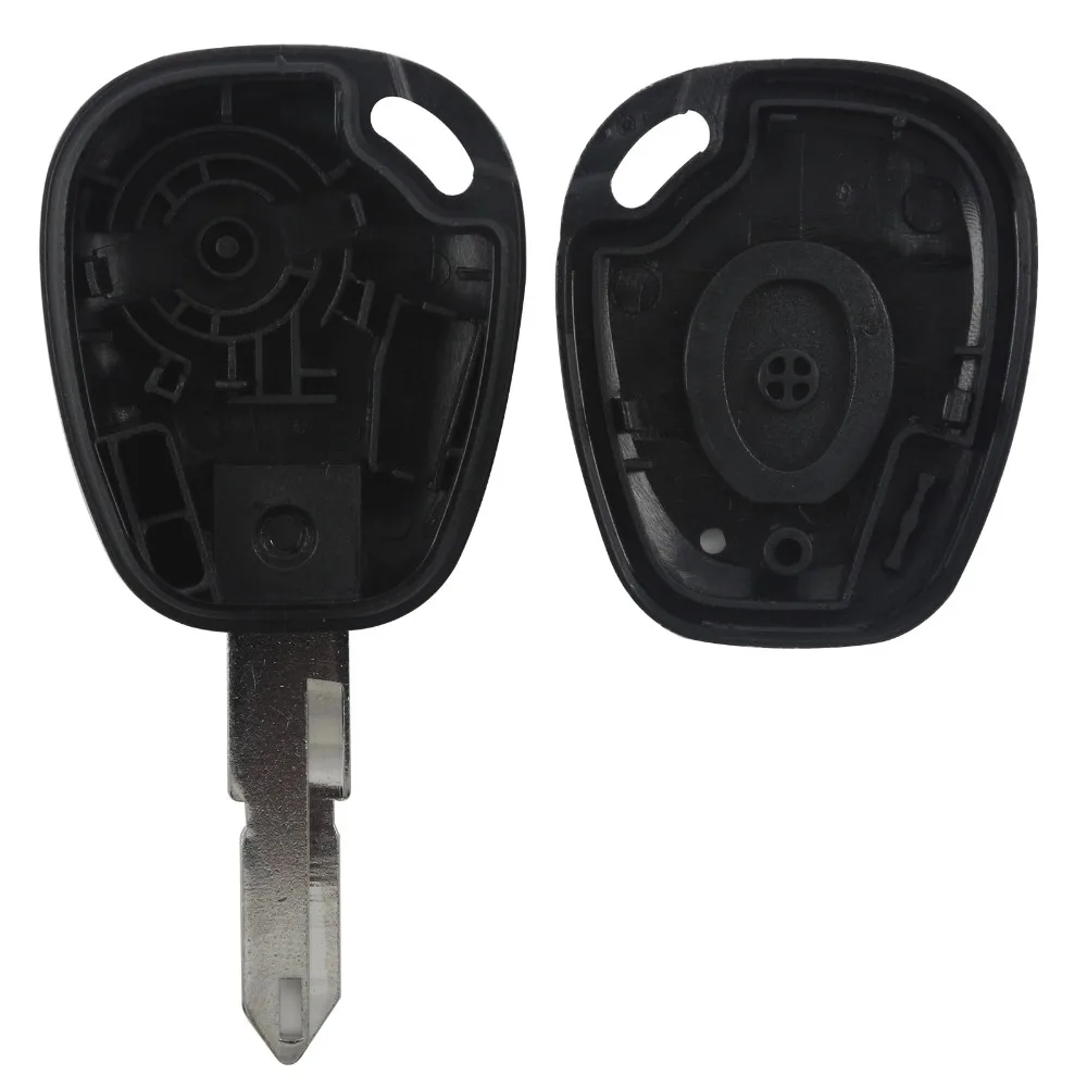 Чехол для ключа jingyuqin с 1 кнопкой Renault Megane Scenic Laguna Fob чехол автомобиля без чипа
