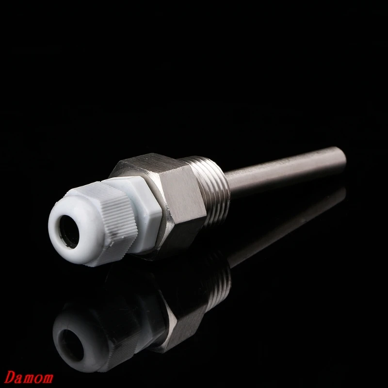 OOTDTY 50-250 мм нержавеющая сталь термопровод 1/" NPT резьба для температурных датчиков
