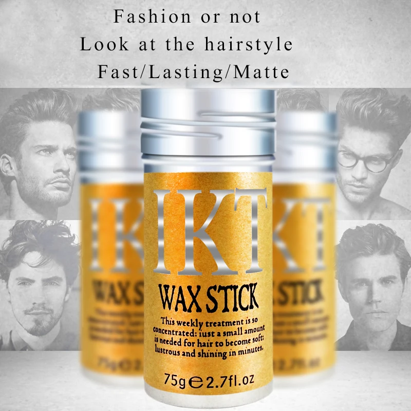 Кремовая помада для волос воск укладки унисекс маленькая быстрое фиксированное