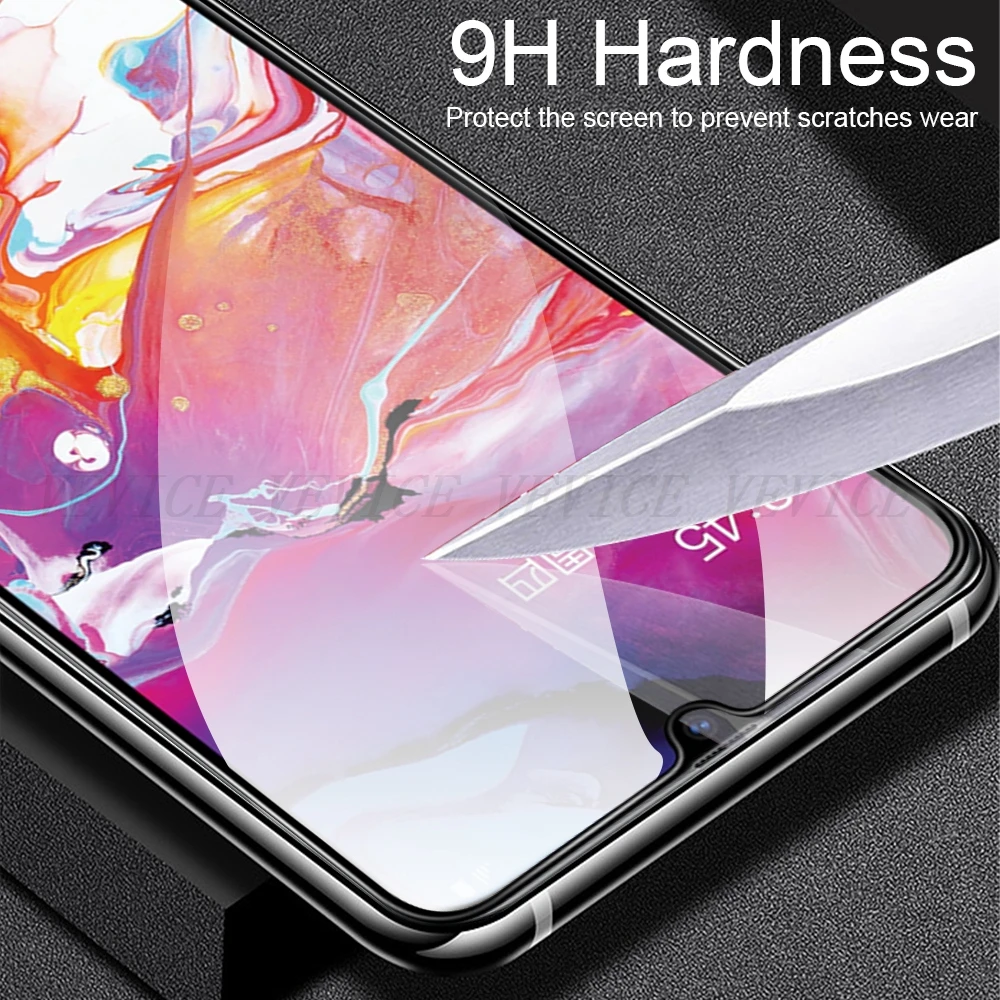 9D полное покрытие закаленное Стекло для samsung Galaxy A50 A70 A7 A9 A8 плюс 2018 A30 A20 E A10 A80 A60 A40