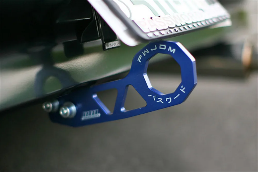 JDM СТИЛЬ гоночный автомобиль задний буксировочный крюк алюминиевый сплав