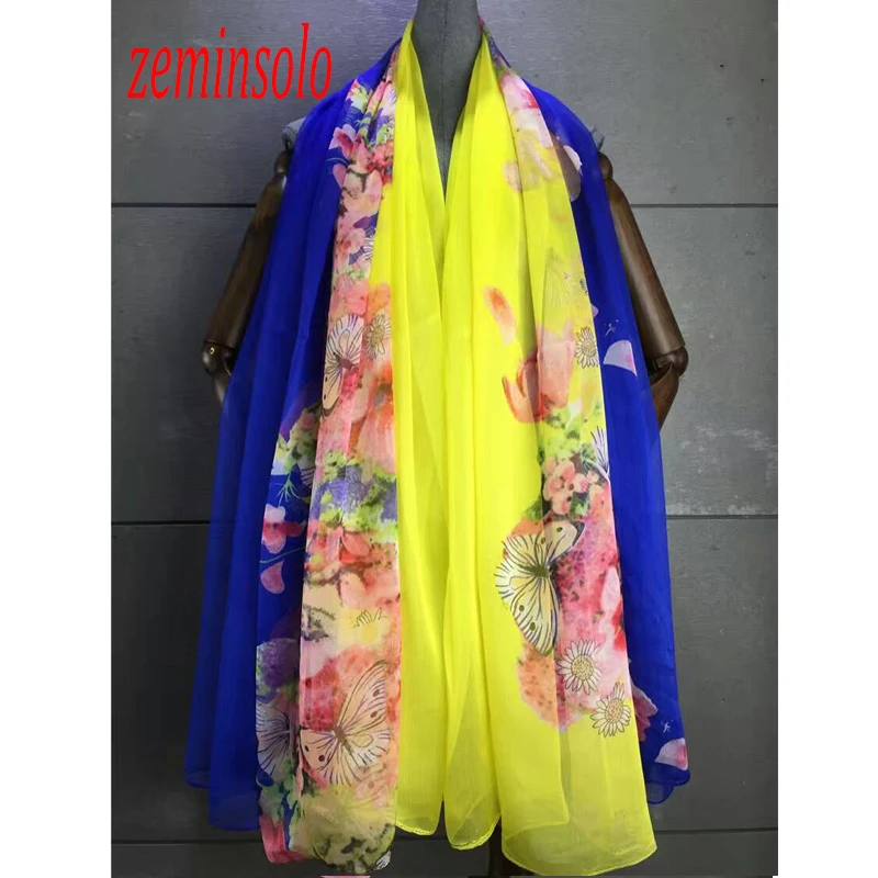 Рисунок 4 - 140*180 см Искусственный шелк шарф