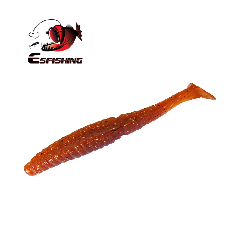 PA39 ESFISHING рыболовные приманки шатающиеся Shad 125 мм 4 шт. искусственные приманки Leurre Souple Iscas снасти воблеры для ловли карпа - Цвет: PA39