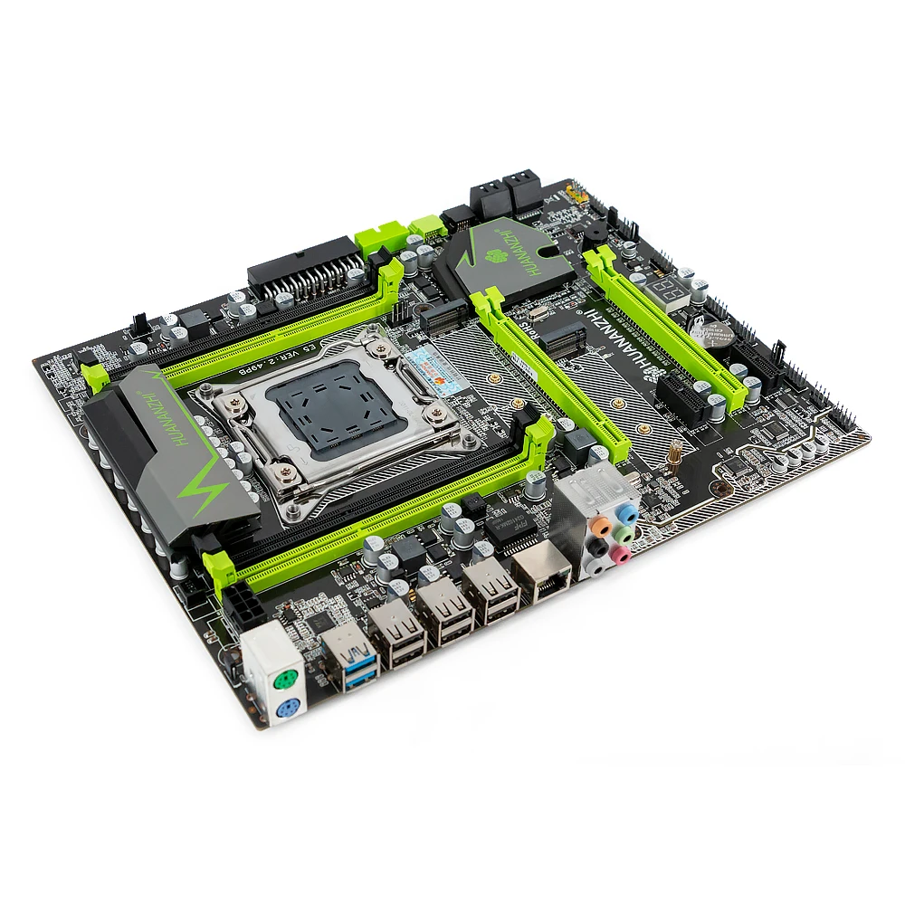 Huanan Zhi X79 Экстрим V2.49 PB материнская плата для Intel LGA 2011 DDR3 1333/1600/1866 МГц 64 Гб M.2 NVME блок питания ATX LGA2011 материнская плата