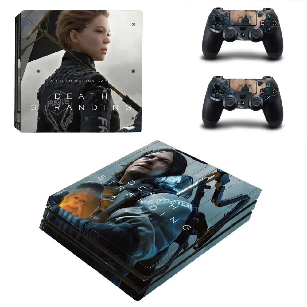 Игра Death Stranding PS4 Pro стикер кожи для playstation 4 консоль и контроллер наклейка PS4 Pro Кожа Наклейка Винил