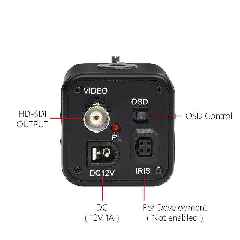 CCTV промышленные HD-SDI 2.0MP 1080P переменный фокусный объектив 5-50 мм HD-SDI камеры безопасности SDI