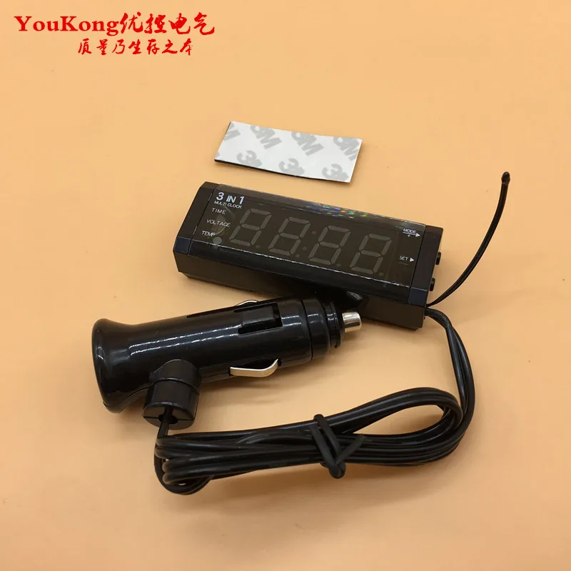 digital car thermometer voltage meter Vihcle Voltage Temperature Sensor instrument thermostat sensor | Инструменты