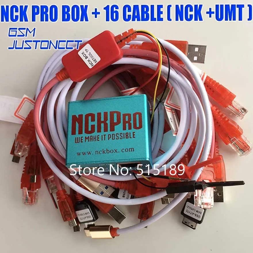 Новые оригинальные NCK Pro box 2 коробки (поддержка + UMT в 1) для huawei 16 кабели|Наборы
