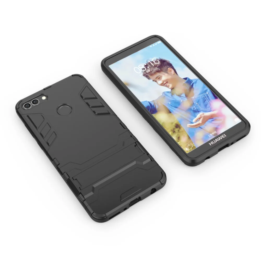 Чехол для huawei Y6 Y7 Y5 Y9 Y3 Lite рro рrime Honor 8A 8C 8X 9X Жесткий ПК с сенсорным экраном силиконовый чехол для телефона в виде ракушки