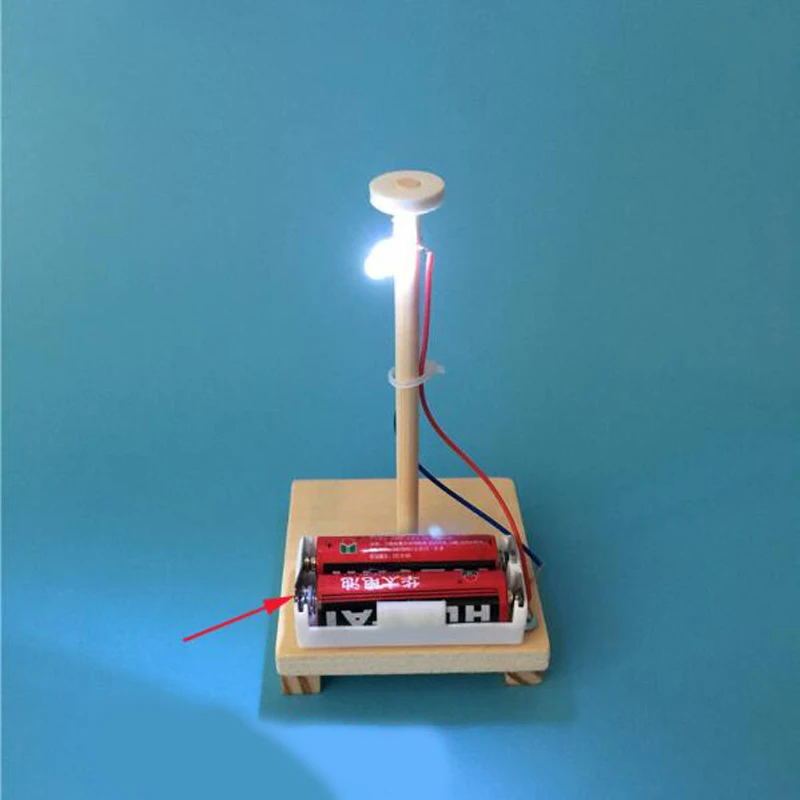 1 Набор DIY деревянный мини бумажный стаканчик маленькая настольная лампа научный