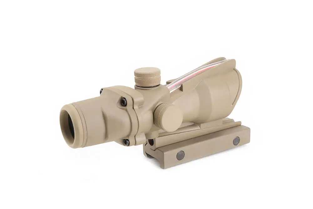 Охотничий прицел Magorui ACOG 4x32 с красной точкой оптика подсветкой | Спорт и