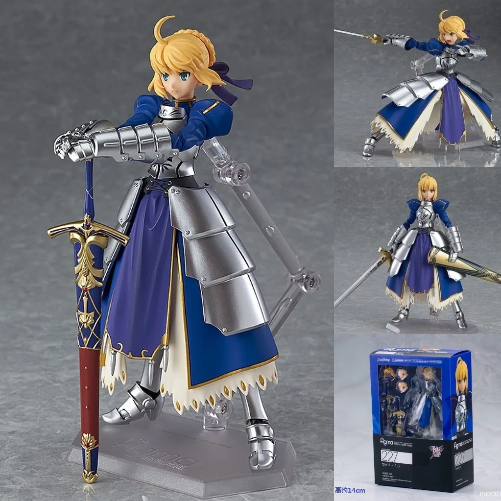 Новое поступление 6 &quotFate Stay Night Saber Lily в коробке 14 см ПВХ фигурка Коллекционная