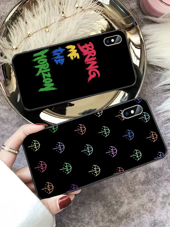 Силиконовый чехол Bring Me the Horizon Dust для iPhone 5 5S 6 6S Plus 7 8 11 Pro X XS Max XR|Бамперы| |