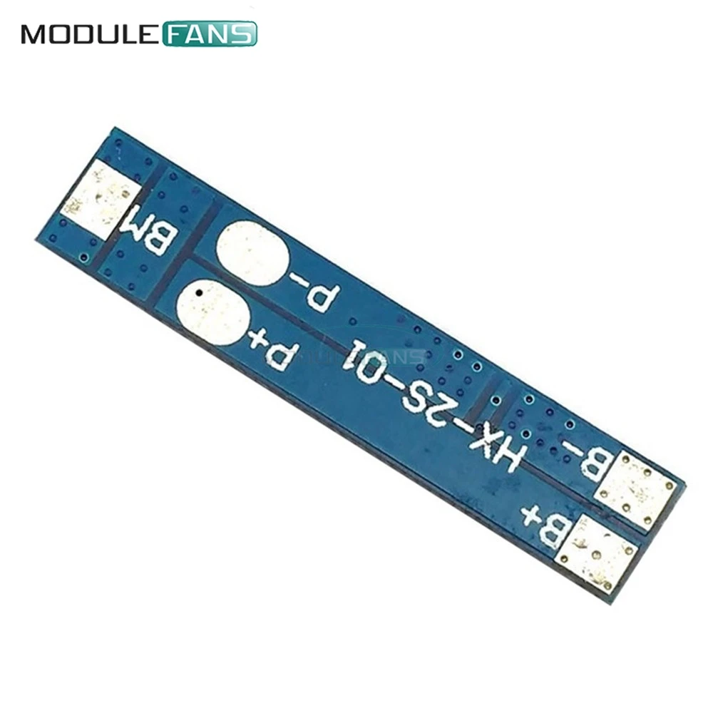 2S 5A Защитная плата от перегрузки по току литий ионной батареи BMS PCM Lipo Cell Pack 18650 MOS