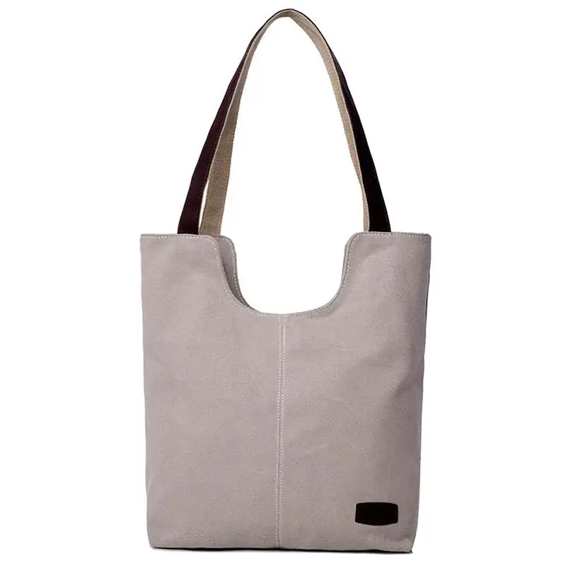 Новинка 2018 женская сумка Женская Большая плотная холщовая Повседневная