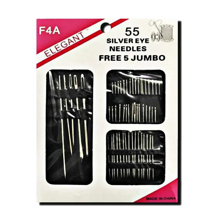 55pcs/set New Multifunctional Hand Stitches Stainless Steel Sewing Pins Set Home DIY Crafts Household Sewing Needles Tools