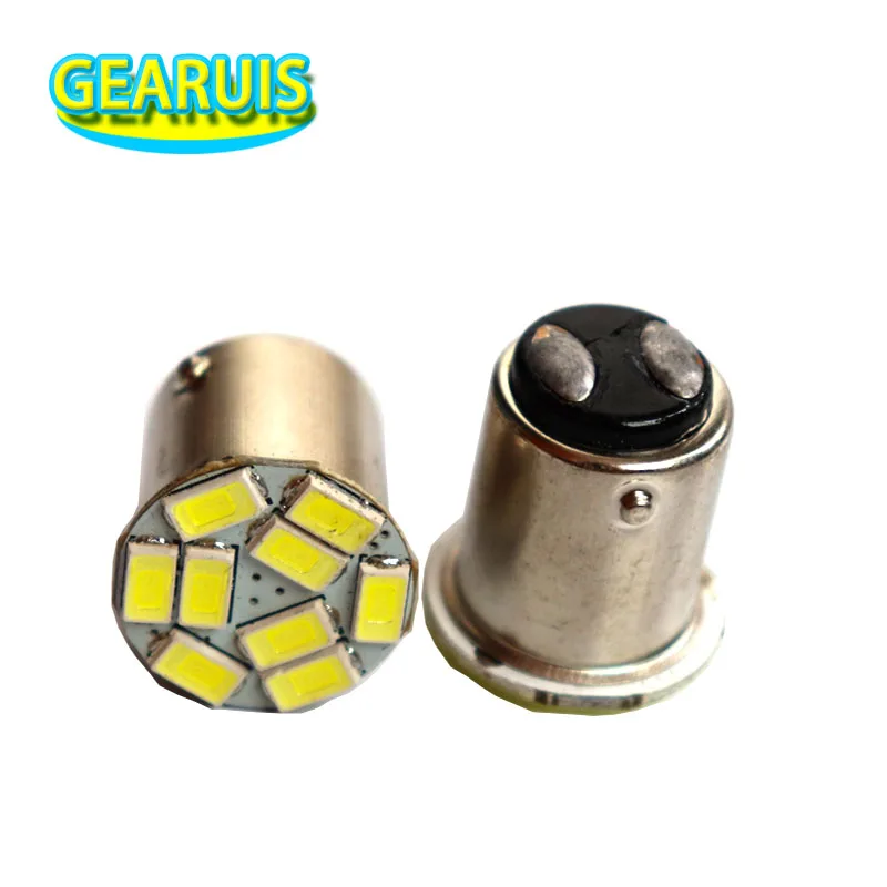 Авто светодиодный S25 P21/5W 1157 стробоскопический мигающий BAY15D 9 SMD 5630 5730 Световой