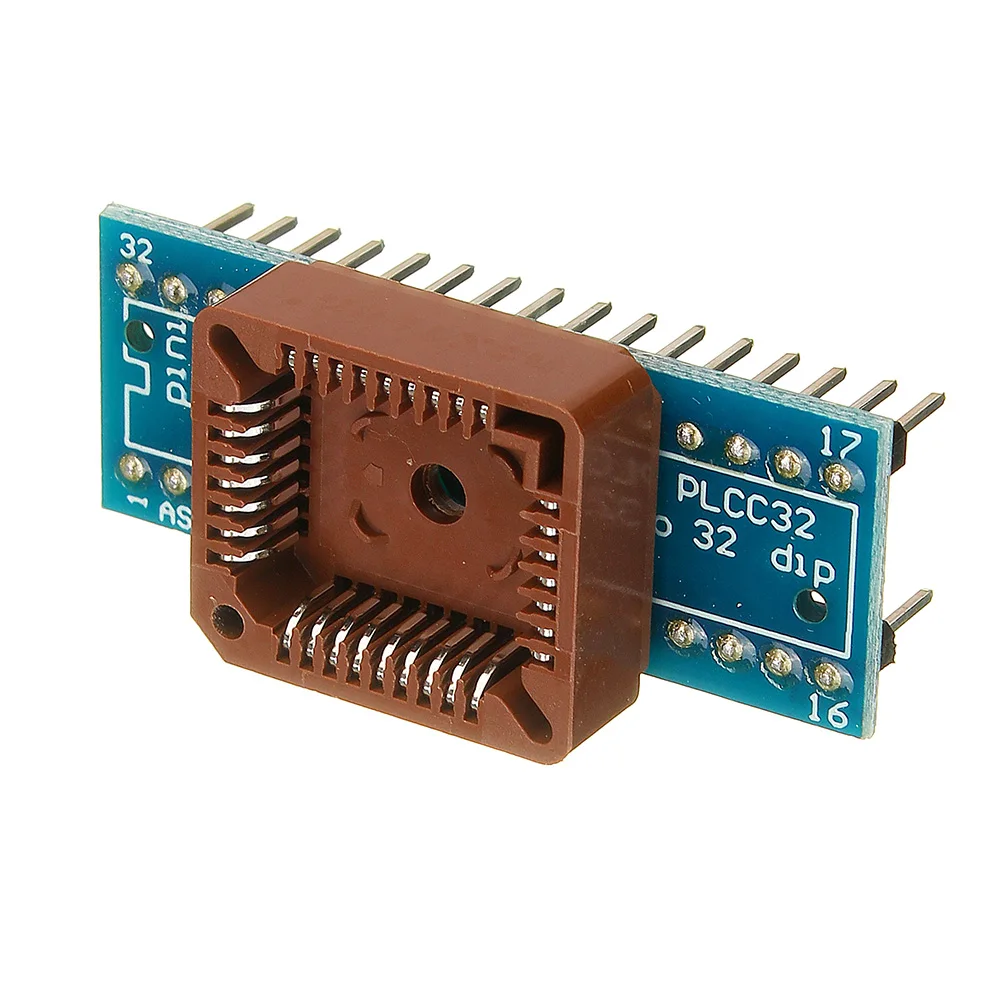 3 шт./лот PLCC32 для DIP32 USB Универсальный программатор IC АДАПТЕР тестер с розеткой TL866CS
