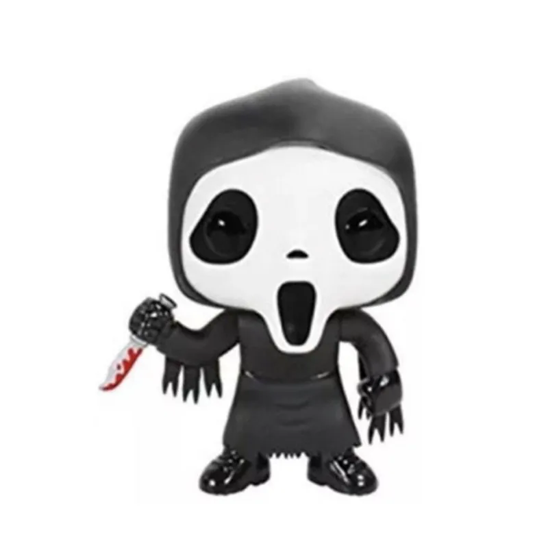 N-Ghostface-51 Funko POP IT 472#/473# Pennywise фигурка#52 Billy#51 Ghostface#56/#315 Чаки Коллекционная модель игрушки с коробкой - Цвет: N-Ghostface-51