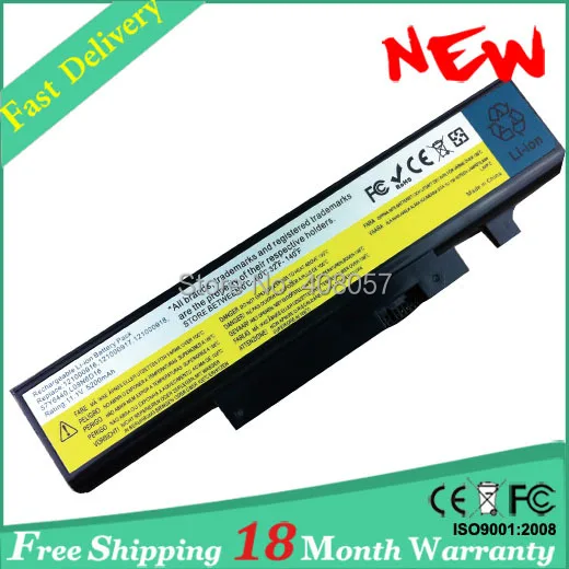 4400mAH аккумулятор для Lenovo IdeaPad B560 Y460 V560 Y560 Y460A Y460AT Y460C Y460N Y460P Y560A Y560P 57Y6440 L10S6Y01|4400mah