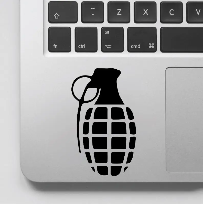 Яркая и Реалистичная наклейка с эффектом пугания бомбы для ноутбука компьютера