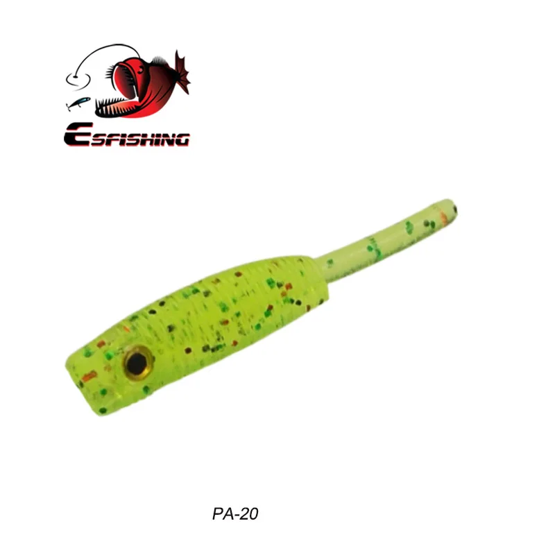 Esfishing рыболовные приманки крючок для рыбной ловли 12 шт 30 мм 0,35 г Mon Шад Карп силиконовые приманки снасти зимняя рыбалка оборудования - Цвет: pa20